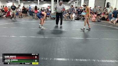 98 lbs Round 4 (6 Team) - Gabe Benyo, Team Shutt GT vs James Aversa, Town WC