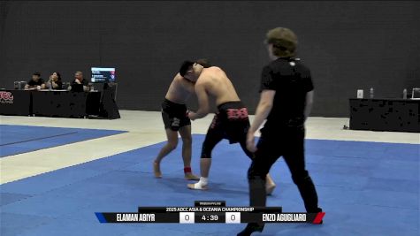 Enzo Agugliaro vs Elaman Abiyr 2025 ADCC Asia & Oceania Championship