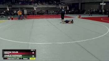 75 lbs Cons. Round 2 - Charles Gustafson, NYA (Norwood Young America) vs Weston Taylor, Wabasso