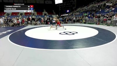 138 lbs Quarters - Thomas Verrette, OK vs Austin Ellis, UT