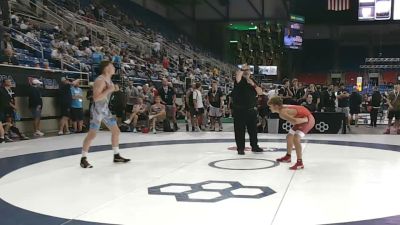 144 lbs Cons. Rd Of 64 - Landon Rinke, Minnesota vs Ethan Halladay, Nevada