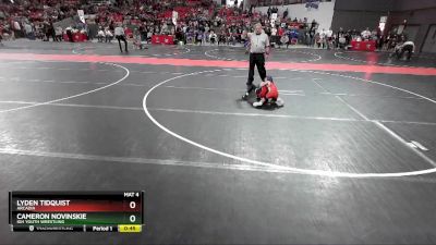48 lbs Cons. Round 5 - Lyden Tidquist, Arcadia vs Cameron Novinskie, IGH Youth Wrestling