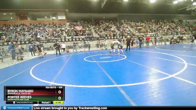 105 lbs Cons. Round 3 - Byron Maynard, Grangeville Youth WC vs Porter Reeves, Salem Elite Mat Club