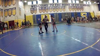 100 lbs Round 1 (6 Team) - Jaiden Hight, Head Hunters vs An`Jelisse Rios, Black Hive