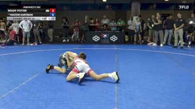 74 lbs Cons. Quarters - Kendric Trout-Palomo, Nebraska Elite vs Tucker Jackson, Contenders Wrestling Academy