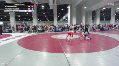 31 lbs Cons. Round 3 - Ace Rodriguez, Gold Rush Wrestling vs Hayzon Walker, Stallions Wrestling Club