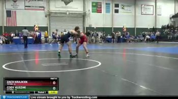 195 lbs Quarterfinals (8 Team) - Cody Kuszak, St Paul vs Zach Krajicek, Yutan