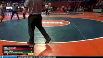 1 lbs Champ. Round 1 - Cory West, Springfield (Sacred Heart Griffin) vs Abel Colunga, Hoopeston