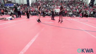 70-74 lbs Rr Rnd 5 - Sanai Daniels, RSA RedStorm vs Aissa Castillo, Takedown Elite