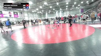 46.2-49.8 Champ. Round 1 - Aryanna Erickson, Basement Boys Wrestling Club vs Mika Abeel, Team Aggression Wrestling Club