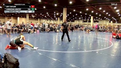 120 lbs Cons. Round 2 - Christian Gentry, Trojan Wrestling Academy LLC vs Jett Taylor, Tough House