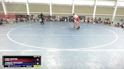 215 lbs 2nd Place Match (8 Team) - Josh Hoffer, Illinois vs Corban Patchett, Washington