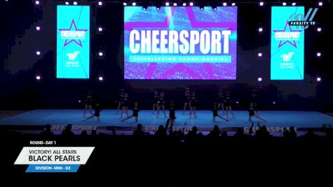 Victory! All Stars - Black Pearls [2024 L2 Mini - D2 Day 1] 2024 CHEERSPORT National All Star Cheerleading Championship