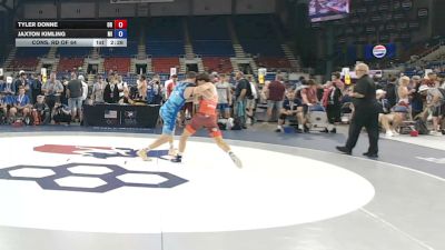 120 lbs Cons. Rd Of 64 - Tyler Donne, Oregon vs Jaxton Kimling, Michigan