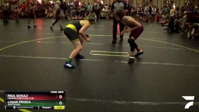 112 lbs Cons. Semi - Logan Frasca, Unattached vs Paul Schulz, Lebanon Wrestling Club