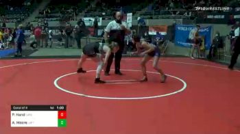 106 lbs Consolation - Akeelah Moore, Lofton Style vs Peyton Hand, Choctaw Wrestling