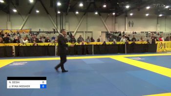 NINAD DESAI vs JAKE RYAN MOSHER 2023 World IBJJF Jiu-Jitsu No-Gi Championship