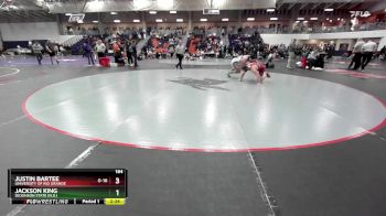 184 lbs Cons. Round 7 - Justin Bartee, University Of Rio Grande vs Jackson King, Dickinson State (N.D.)