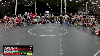 88 lbs Round 7 (8 Team) - Maverik Wilson, The Compound vs Karter McMullen, Grit Mat Club