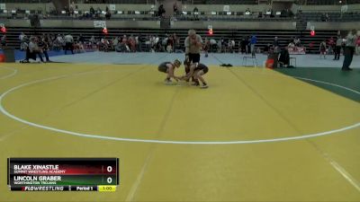 75 lbs 3rd Place Match - Lincoln Graber, Worthington Trojans vs Blake Xinastle, Summit Wrestling Academy