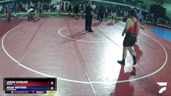 220 lbs Semifinal - Jason Vazquez, Idaho vs Noah Watkins, California