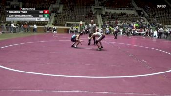 6A 138 lbs Cons. Round 2 - Shannon Tyler, Benjamin Russell vs Carter Blumenthal, Northridge High School