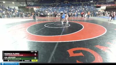 165 lbs Cons. Round 2 - Kai Graham, Mat Demon Wrestling Club vs Rodrick Flores, Askeo International Mat Club