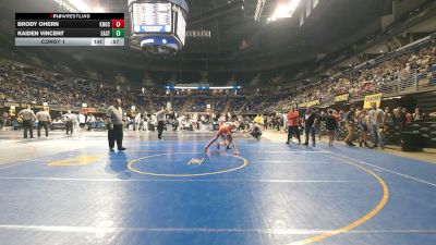 105 lbs Consy 1 - Brody Ohern, Knoch vs Kaiden Vincent, Eastern Lebanon