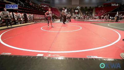 100 lbs Consolation - Liam Crary, Bristow Wrestling vs Jesse Casto, Claremore Wrestling Club