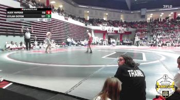 144 lbs Semifinals (8 Team) - Kylan Ooton, TUTTLE vs Alex Vafeas, FT. GIBSON