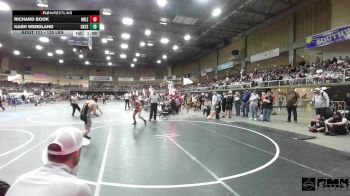 130 lbs Semifinal - Richard Book, Mile High WC vs Kash Wendland, Hays Wrestling Club