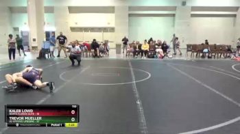 110 lbs Round 4 (6 Team) - Kaleb Lowd, North Florida Elite vs Trevor Mueller, U2 Upstate Uprising