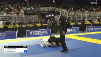 NAOMI ALOFA KOFE vs AILIYAH MERCADO 2024 Pan Kids Jiu-Jitsu IBJJF Championship