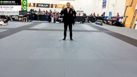 Henrick Da Silva vs Hudson Clark 2026 PBJJF Pan American Jiu-Jitsu Championships