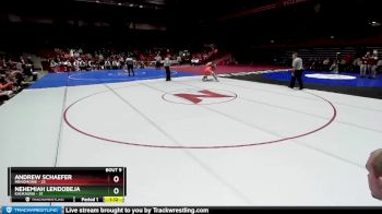 285 lbs D1 - Semi-finals (fri 7:30pm.) - Nehemiah Lendobeja, Kaukauna vs Andrew Schaefer, Menomonie