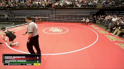 215 lbs Semifinal - Athanasios Johnson, Murray vs Porter Kennington, Mountain Crest