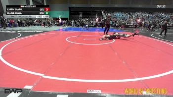 126 lbs Quarterfinal - Justin Giard, Cats Wrestling Club vs Allan Ayala, North Valleys