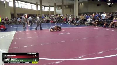 113 lbs Cons. Round 1 - Myles Rando, New Orleans Wrestling Club vs Noah Smith, Tough House