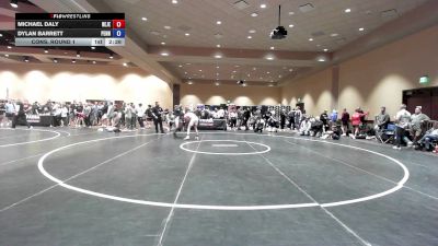 120 lbs Cons. Round 1 - Michael Daly, New Jersey vs Dylan Barrett, Pennsylvania