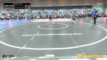 80 lbs Semifinal - Henry Pharis, Sniper Wrestling Academy vs Quintin Faull, The Valley Wrestling Club