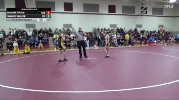 119-125 lbs 1st Place Match - Maggie Thole, Starmont Girls vs Sydney Miller, Center Point-Urbana Girls
