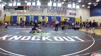 113 lbs Cons. Round 4 - Gary Mendez, YIC vs Kalob Rodriquez, Camden County Outsiders