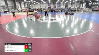 182 lbs Rr Rnd 1 - Jared Bilinski, Grain House Wrestling Club vs Luca Romasco, Blacksheep WC