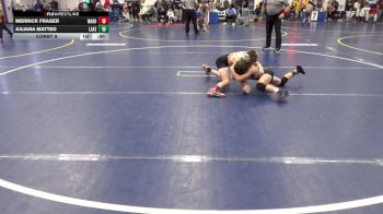 72 lbs Consy 6 - Merrick Fraser, Warhawks vs Juliana Matteo, Lake Catholic W.C.