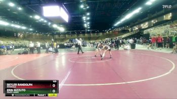 105 lbs Quarterfinal - Erin Rizzuto, Ponte Vedra vs Skyler Randolph, Riverdale