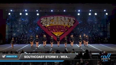 Southcoast Storm II - Weather Girls [2022 L3 Junior - D2 Day 2] 2022 Spirit Sports Worcester- National