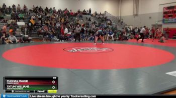 215 lbs Champ. Round 2 - Tatum Williams, Fruita Monument vs Thomas Mayer, Pubelo West