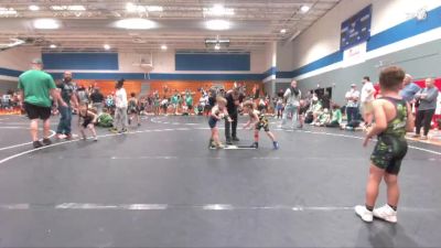 45 lbs Semifinal - Huck Browy, Mighty Warriors Wrestling Aca vs Colton Corey, Carolina Reapers