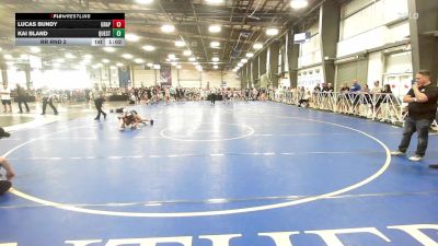 113 lbs Rr Rnd 2 - Lucas Bundy, Grapplers Garage vs Kai Bland, Quest School Of Wrestling Black