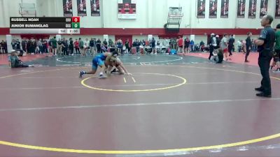 184 lbs Champ. Round 2 - Junior Bumanglag, Clackamas Community College vs Russell Noah, Eastern Oregon University (OR)